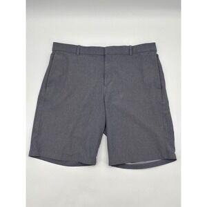 Nike Golf Shorts Mens 38 Grey Flat Front Performance Stretch Athletic